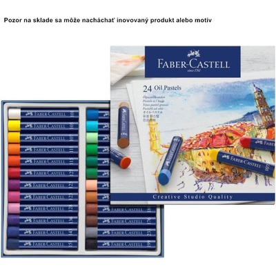Faber Castell Creative studio Olejové pastely 24 ks 127024