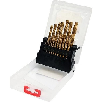 YATO Sada vrtákov do železa HSS-TiN 19 ks 1–10 mm 5906083446757
