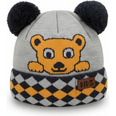 Medvídek Kuk šedá