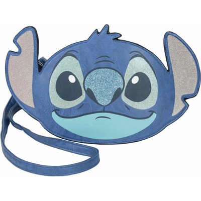 CurePink Taška na rameno Disney Lilo & Stitch: Roztomilý Stitch s ušima 27 x 18 x 5 cm