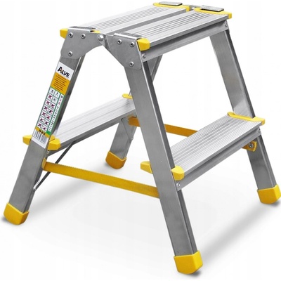 Alve Eurostyl schůdky 2 x 2 příčky 45 cm 922 – Hledejceny.cz