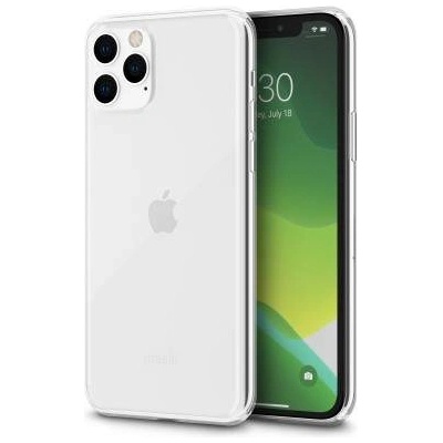 Moshi SuperSkin - тънък силиконов (TPU) калъф (0.35 mm) за iPhone 11 Pro Max (прозрачен)