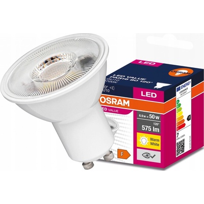 Osram VALUE GU10 6,9W/827 PAR1680 120° teplá bílá