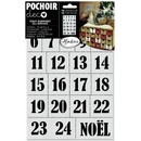 Aladine Šablona Adventní kalendář 20 x 30 cm