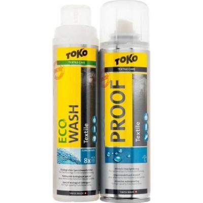TOKO Duo Pack Textille Proof and ECO Textile Wash 2 x 250 ml