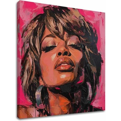 Obraz Tina Turner - Kráľovná rocku | dokončené rukou umelca - 80x80 cm