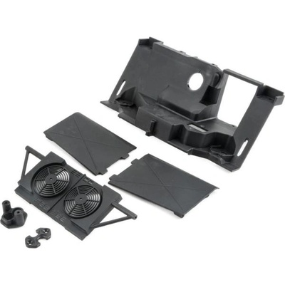 Losi Задна напречна греда, панел с радиатор: Baja Rey