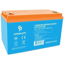 Conexpro LiFePO4 12,8V 100Ah M8 IP65