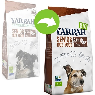 Yarrah Bio Senior kuřecí 10 kg