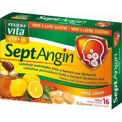 MaxiVita SeptAngin med a citron 16 tablet