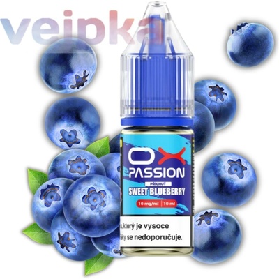 Oxva OX Passion Salts Sweet Blueberry 10 ml 10 mg