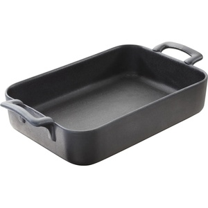 Revol Тава за фурна belle cuisine 2, 5л, правоъгълна, матово черна, порцелан, revol (rv642068)