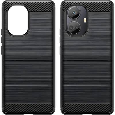 realme Carbon Shield TPU калъф за Realme 10 Pro Plus - Черен KP24320