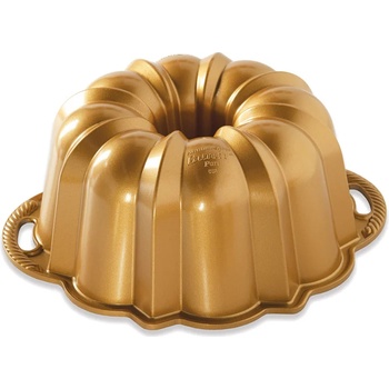 Nordic Ware Класическа форма за кекс ANNIVERSARY BUNDT, златиста, Nordic Ware (NW50077)