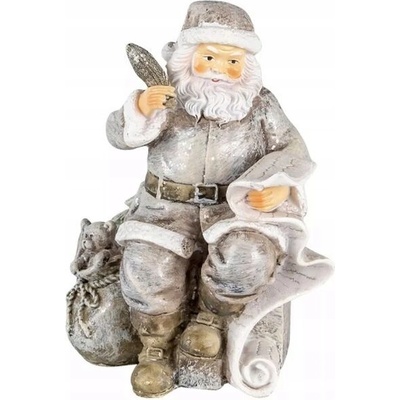 Clayre & Eef Soška Santy so zoznamom darčekov - 10*7*13 cm