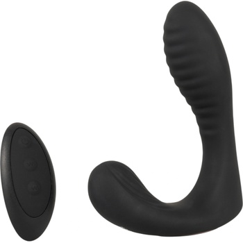 Intense - вибратор за простата с дистанционно управление (черен)