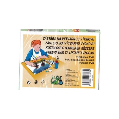 Zástera na výtvarnú výchovu PVC