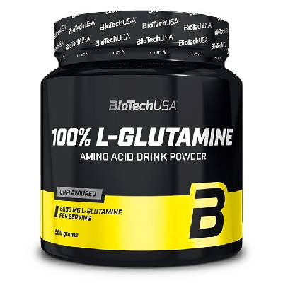 BioTech USA 100% L-Glutamine 500 g