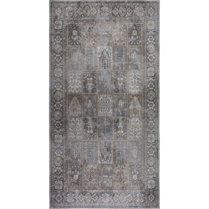 Vitaus Сива пътека подходяща за пране 80x200 cm Vintage Orient - Vitaus (KRN-6100-80x200)
