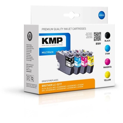 Compatible KMP Brother LC-3217VA Мастилено патрон Multipack 4x550 страници (1537,4805)