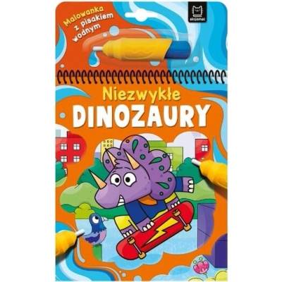 Vodní omalovánky s vodním fixem Neobyčejní dinosauři