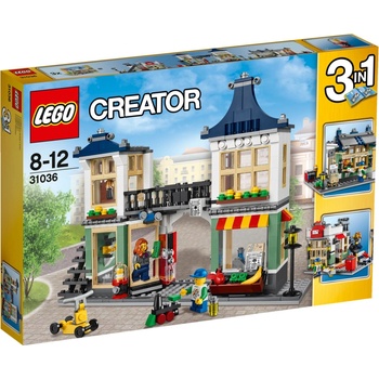 LEGO® Creator 31036 Obchod s hračkami a potravinami