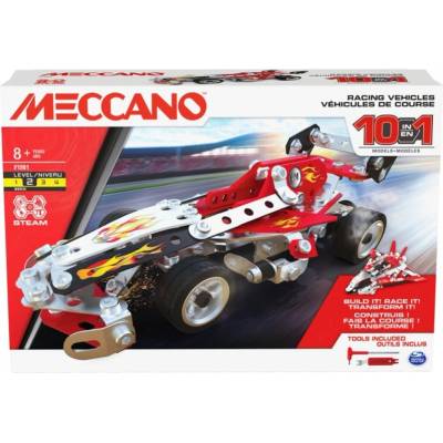 Meccano závodní vozidla 10v1 – Zbozi.Blesk.cz