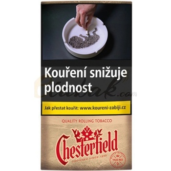 CHESTERFIELD Tabák cigaretový True Red 30 g