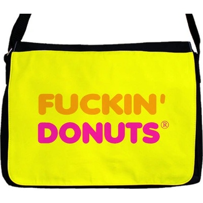 Taška přes rameno Fuckin' donuts