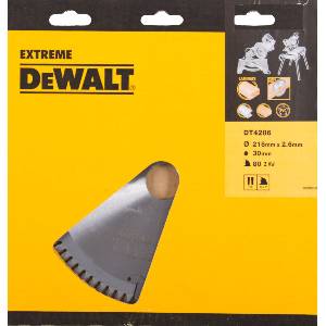 DEWALT Нож за трион / фурнир, ламинат, алуминий / TCG -5°, 216 x 30 мм, 80 зъба DT4286 (DT4286)