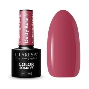 Claresa HYBRID POLISH DUSTY ROSE 5 -5g