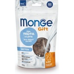 Monge Gift Filled and Crunchy Kitten лакомство за малки котенца с пъстърва и мляко 60gr