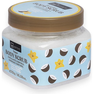 IDC Institute telový peeling kokos a vanilka 470 g