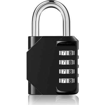 Image 1 of Катинар 4 цифри, водоустойчив, черен 80 x 49 x 43 мм