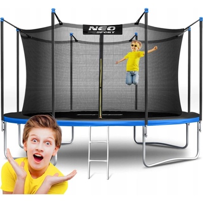 Neo-Sport 374 cm + ochranná síť + žebřík