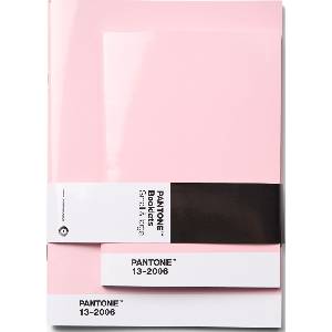 Copenhagen Design Тетрадки с точки Pantone светлорозови 2 бр (101532006)
