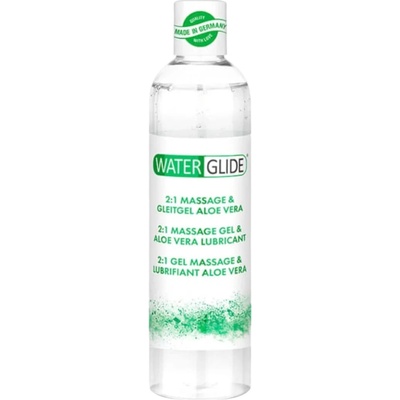 Waterglide lubrikant a masážny gél 2v1 aloe vera 300 ml