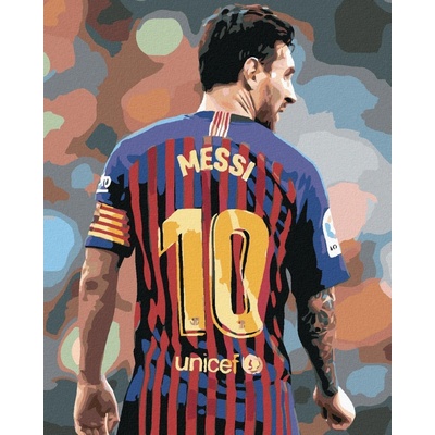 zuty Messi 80 x 100 cm bez rámu a bez vypnutí plátna 8596530047100
