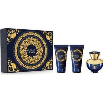 Versace Pour Femme Dylan Blue за жени комплект EDP 50 ml + SG 50 ml + BL 50 ml