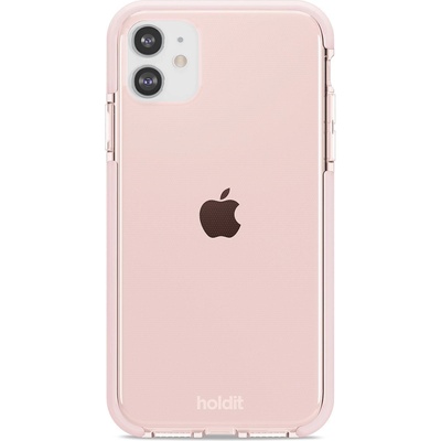 Holdit Гръб Holdit Seethru Case за iPhone 11- Светло розов (7330985150654)