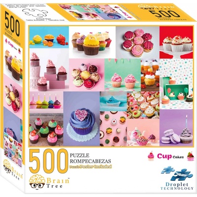 Brain Tree Dortíky Cupcakes 500 dielov