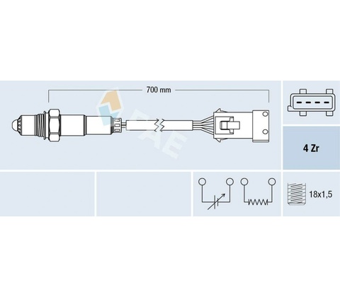 Lambda sonda FAE 77681