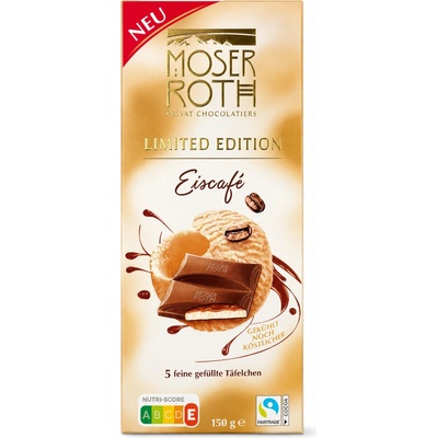 Moser Roth Sommer Edition mléčná ála Eiskaffe 150 g