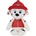 Spin Master Плюшена играчка Spin Master Paw Patrol - Маршъл, 33 cm (33869)