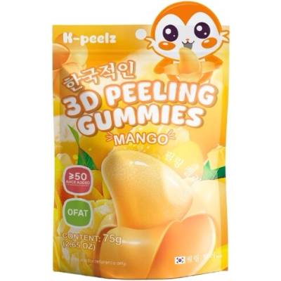 K-Peelz Mango 3D Peeling Gummies 75 g