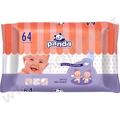Bella Panda vlhčené ubrousky 64 ks
