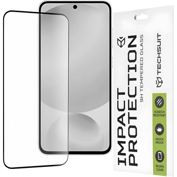 Techsuit защитно пълно покриващо стъкло 111D за Samsung Galaxy S25 FE - Черен KP38544 (38544)