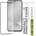 Techsuit защитно пълно покриващо стъкло 111D за Samsung Galaxy S25 FE - Черен KP38544