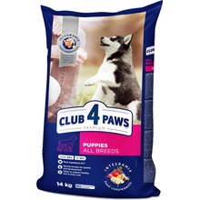 CLUB 4 PAWS Premium for puppies of All Breeds "Rich in chicken", 14 kg