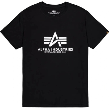 Alpha Industries Basic Big Logo černé
